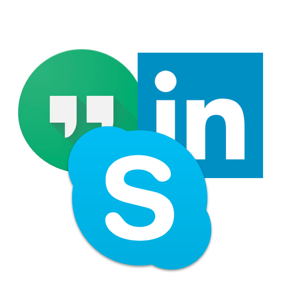 Collaboration: Google+ Hangout, Access Skype & LinkedIn